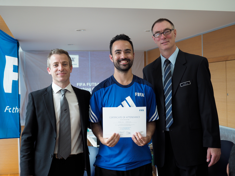 Image of the FIFA Futsal Coaching Course in Auckland, New Zealand, December 6-10, 2015. Photo: courtesy of the New Zealand Football Federation