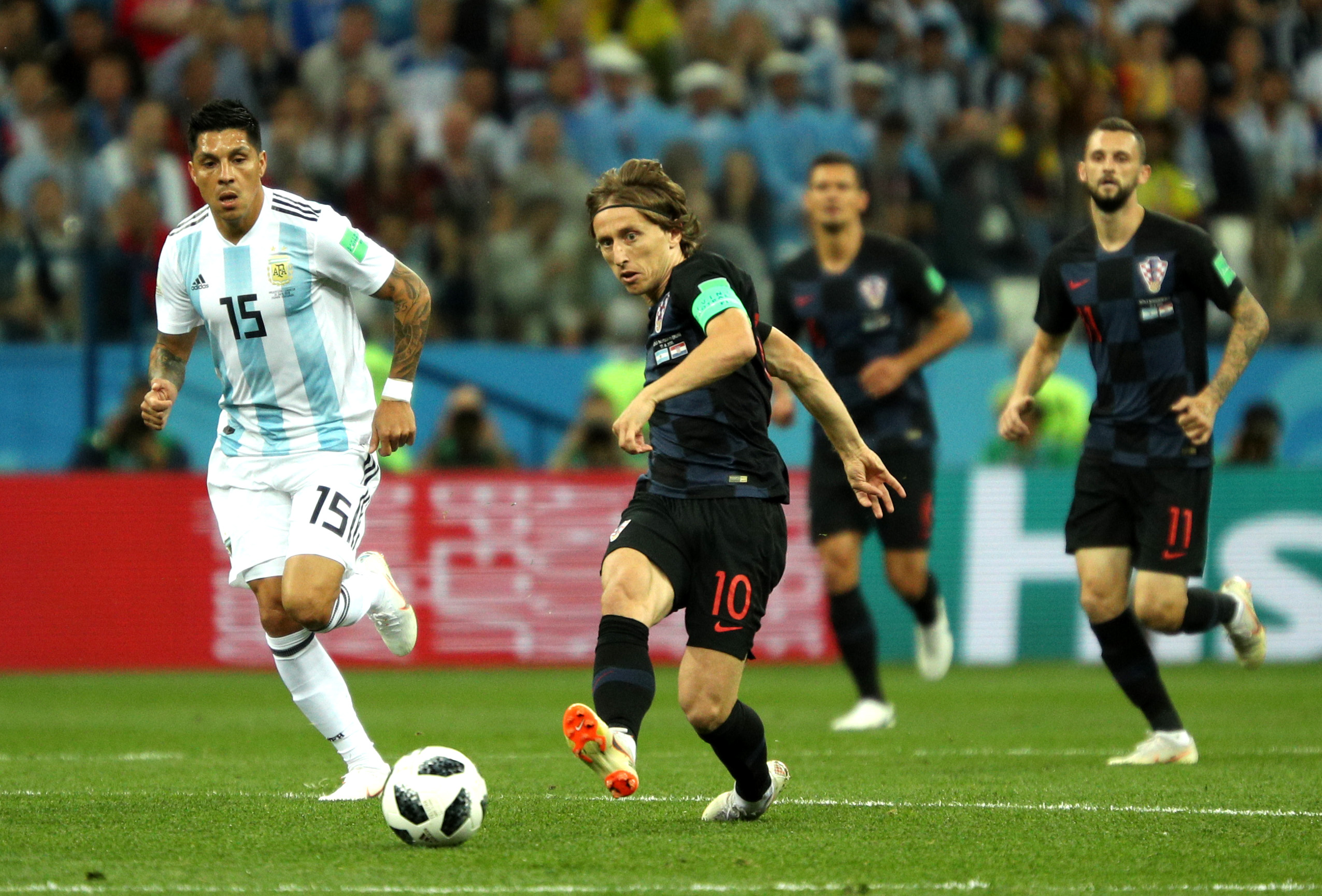 Luka Modric: Croatia star wins World Cup Golden Ball ahead of Eden