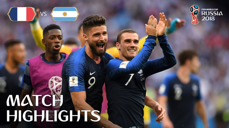 How France and Argentina lined up in epic 4-3 thriller at World Cup 2018 -  with Mbappe and Messi set to do battle again