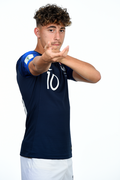 France Portraits - FIFA U-17 World Cup Brazil 2019 - Adil Aouchiche poses