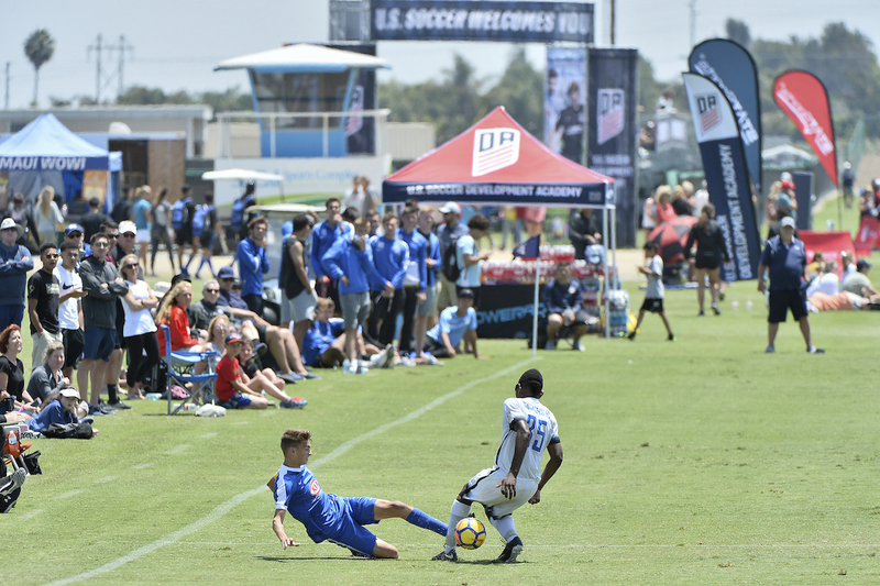 Academy Summer Showcase in USA (Image courtesy US Soccer)