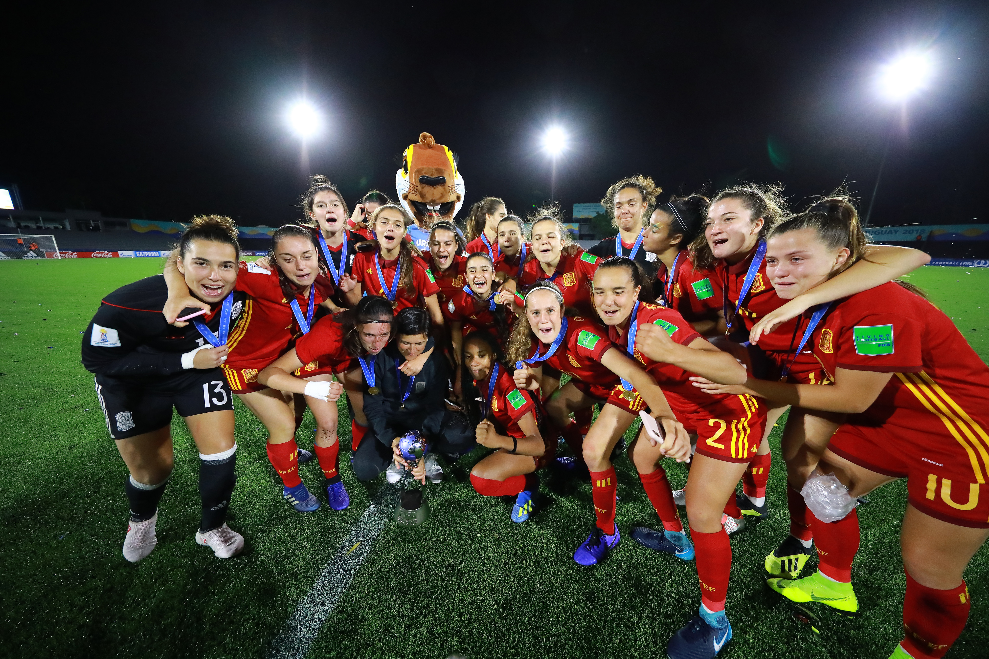 Spain join U-17 Women's World Cup royalty