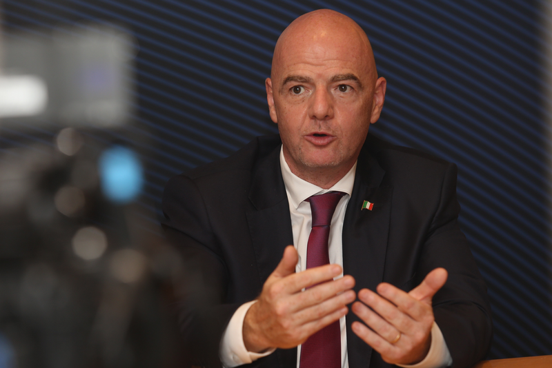 Presidente de la FIFA Gianni Infantino