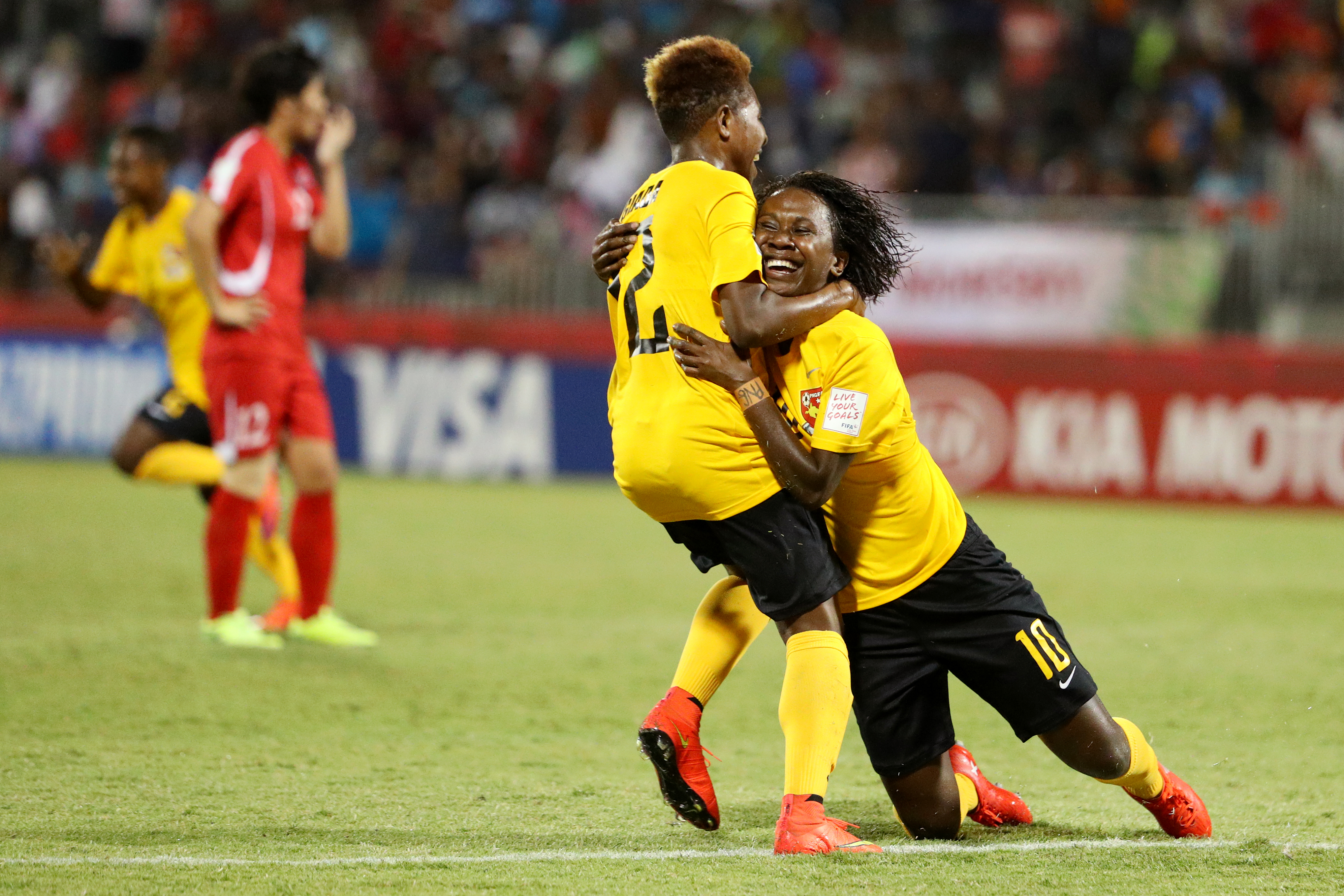 Yaya of Brazil reacts during the FIFA U-20 Women's World Cup Costa