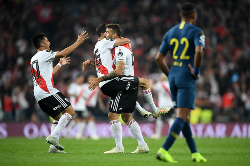 VIDEO: Palmeiras smash River Plate in Copa Libertadores SF first leg