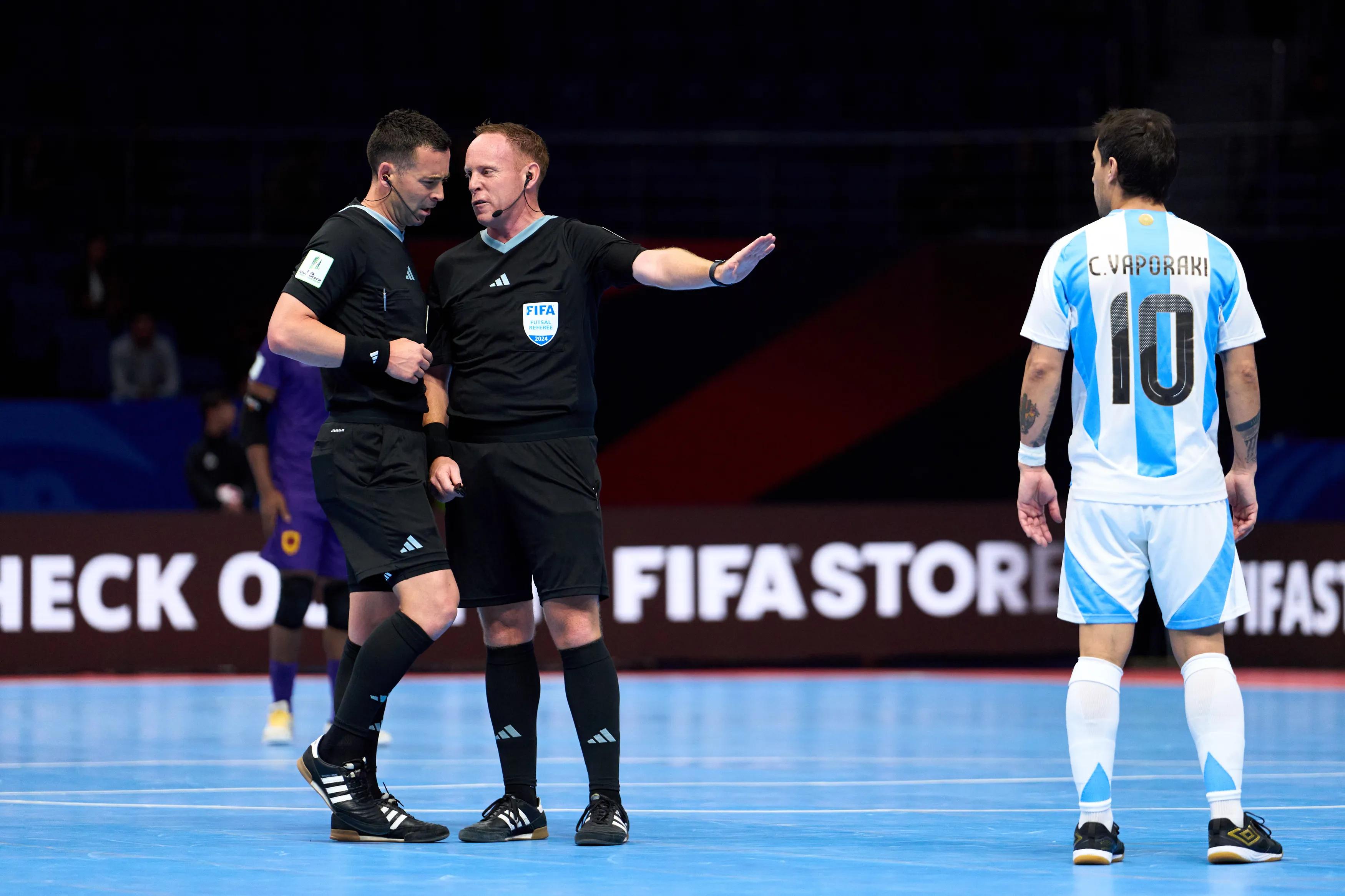 FIFA Futsal World Cup 2024™ semifinal match officials announced