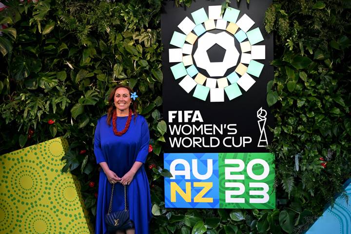 FIFA Chief Women's Football Officer Sarai Bareman pictured at the FIFA Women's World Cup 2023 Final Draw