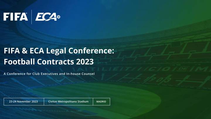 FIFA & ECA Conference & Workshop: Football Contracts 2023