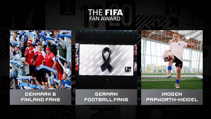 FIFA Fan Award Nominees