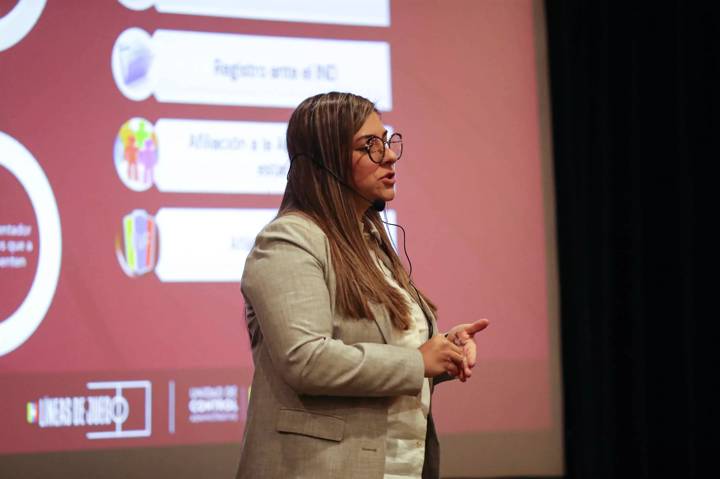 Sabrina Suárez, Deputy Secretary General of the Venezuelan Football Federation