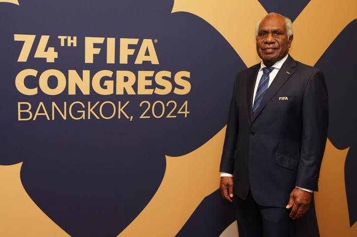 FIFA Vice-President and OFC President Lambert Maltock