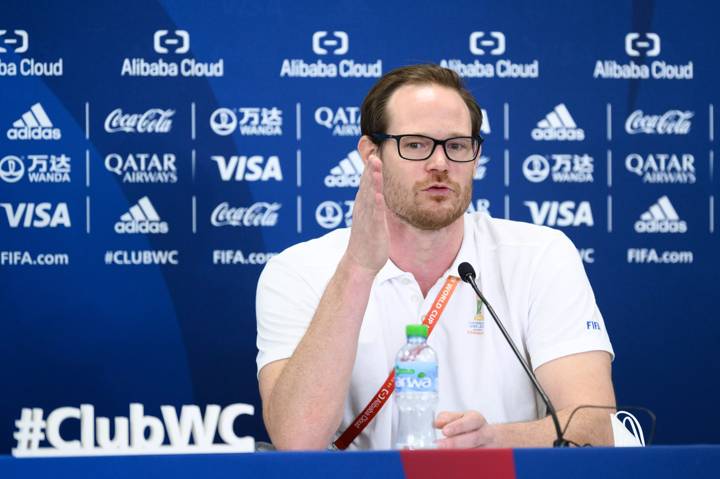 FIFA’s Head of Football Technology Sebastian Runge