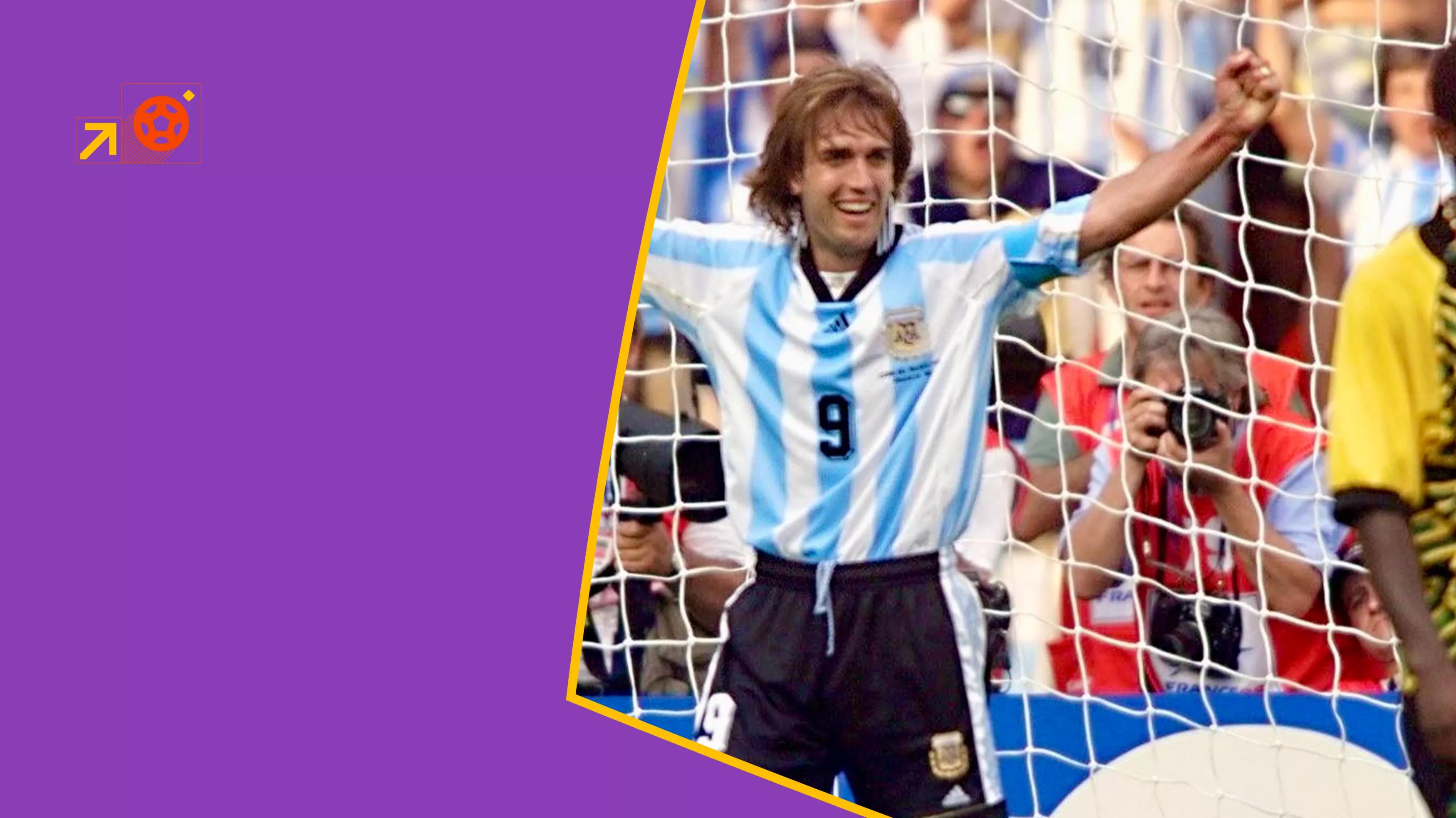 \ud83c\udde6\ud83c\uddf7 Gabriel Batistuta | FIFA World Cup Goals - YouTube