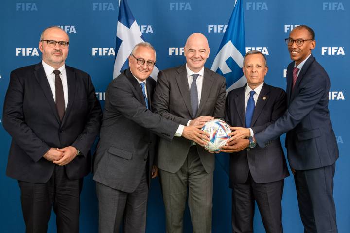 FIFA Paris Offices Meeting - Hellenic Football Federation President Panagiotis Baltakos