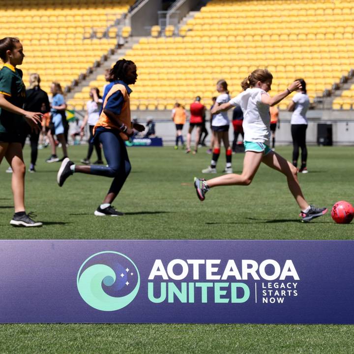 New Zealand Football launches FIFA Women’s World Cup 2023 legacy plan -  Aotearoa United: Legacy Starts Now (Image courtesy NZF/Phototek)