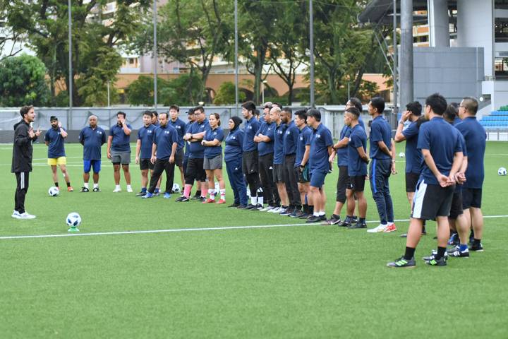 FIFA Football for Schools (F4S) programme, Jalan Besar Stadium, Singapore (Images courtesy Football Association of Singapore)