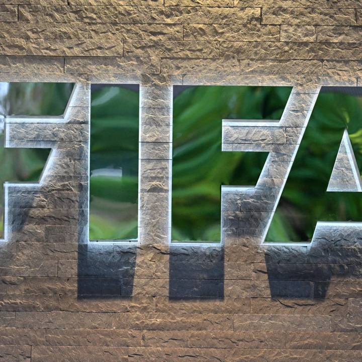 ZURICH, SWITZERLAND - SEPTEMBER 23: A view of the FIFA sign during Dinner after the 2nd FIFA Women's Corporate Tournament at HoF, Home of FIFA on September 23, 2022 in Zurich, Switzerland. (Photo by Harold Cunningham/FIFA)