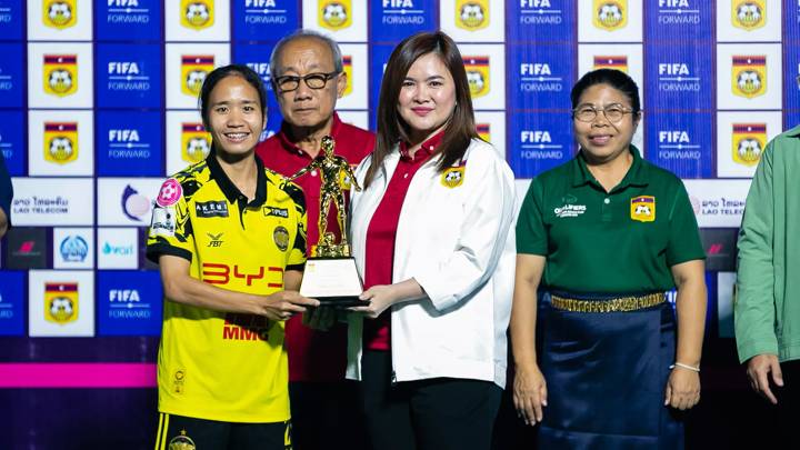 VIENTIANE, LAOS - DECEMBER 12: A general view during Lao Women's League 2023. (Photo: Courtesy)