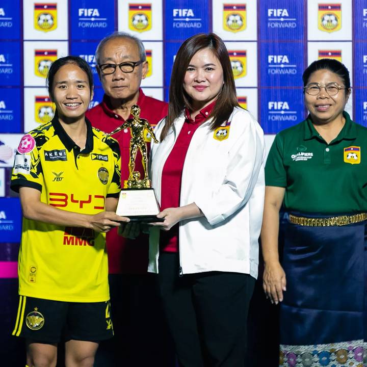 VIENTIANE, LAOS - DECEMBER 12: A general view during Lao Women's League 2023. (Photo: Courtesy)