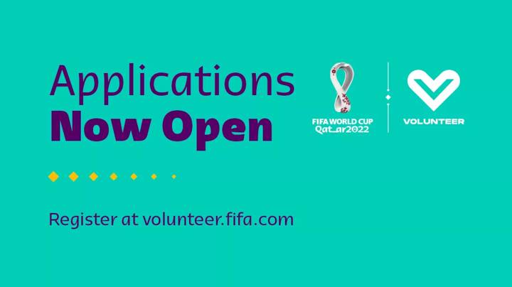 Applications for the FIFA World Cup Qatar 2022™ Volunteer Programme now open