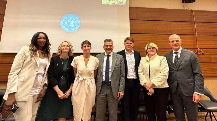 United Nations Human Rights session in Geneva - group photo