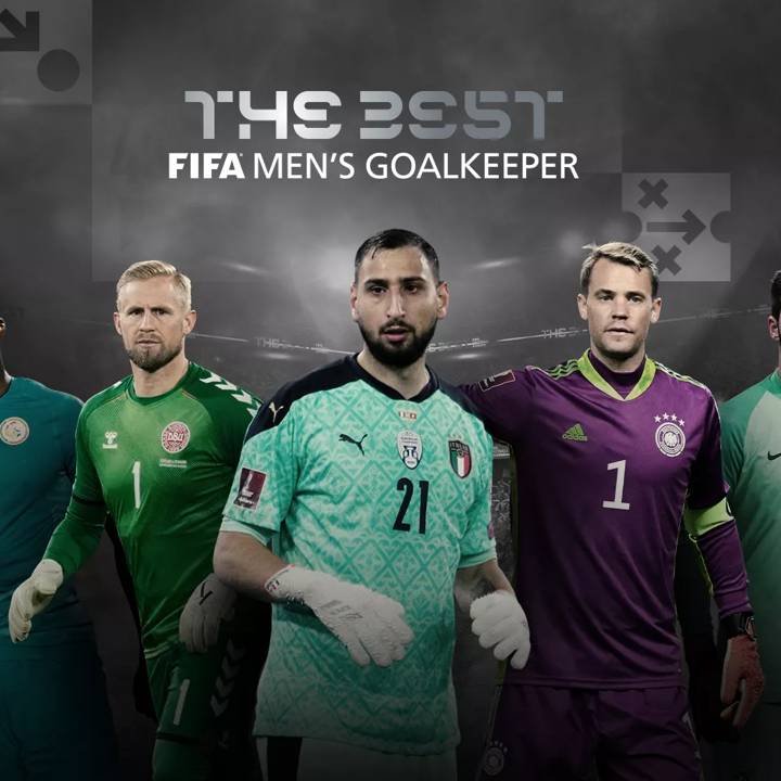 The Best FIFA Men's Goalkeeper nominees