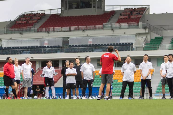 FIFA Football for Schools (F4S) workshop for AFF nations, Jalan Besar Stadium, Singpore