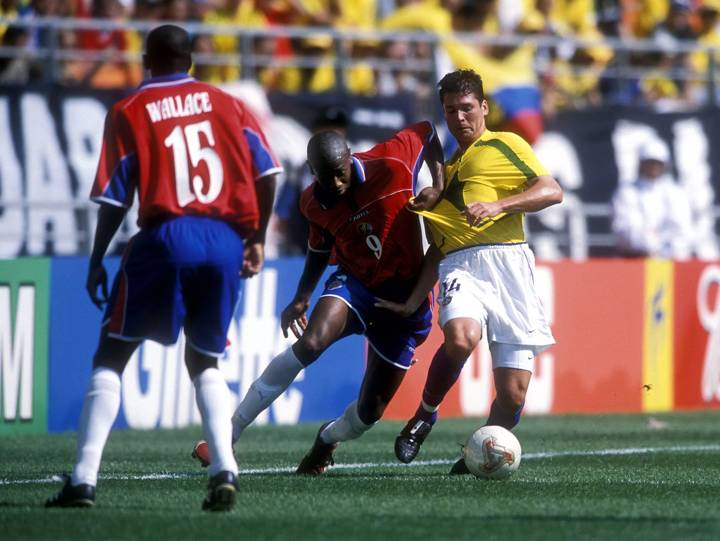 Paulo Wanchope of Costa Rica