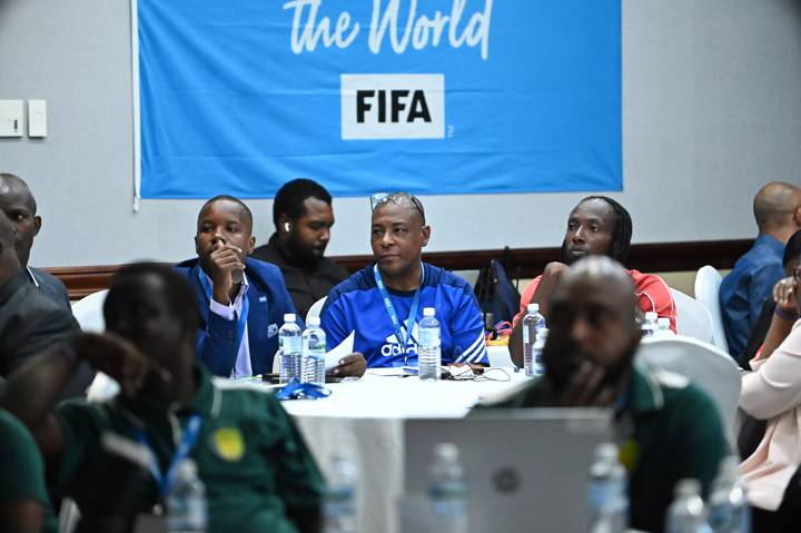 Football for Schools workshop in Jamaica