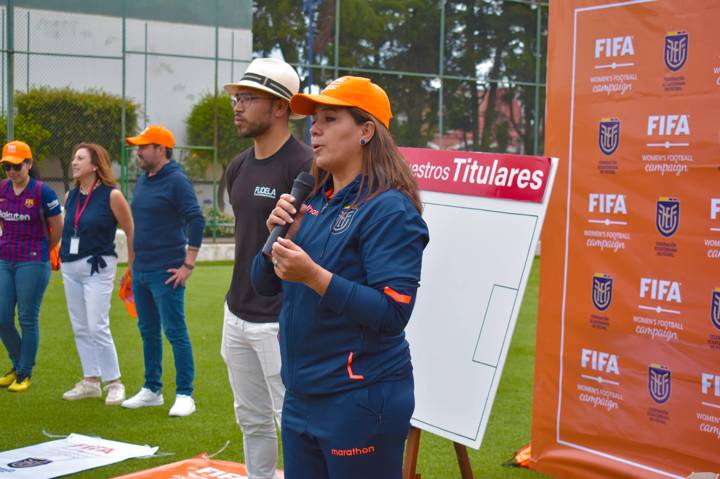 Women’s Football Campaign in Quito, Ecuador