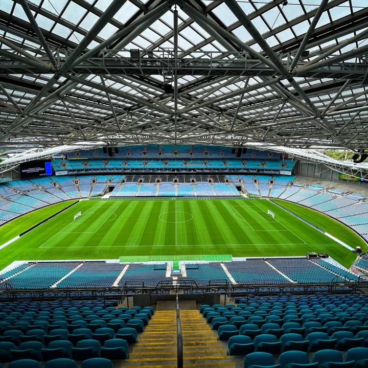 A general view of Stadium Australia.