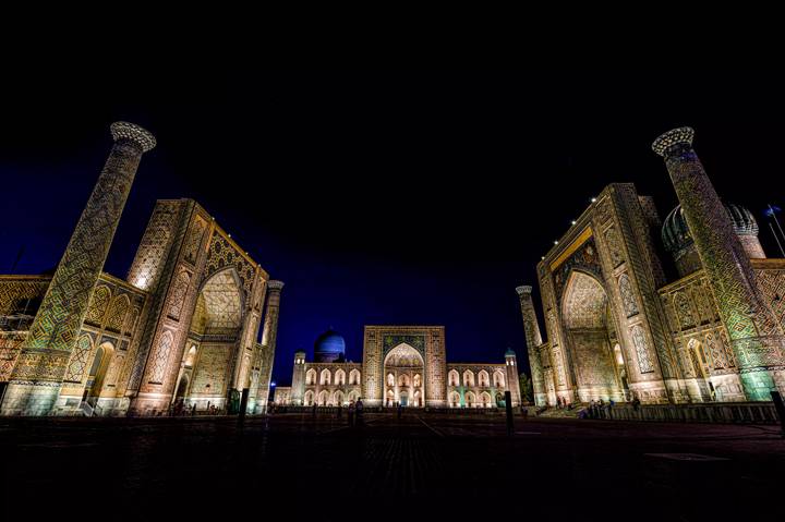 Samarkand’s historic Registan Square