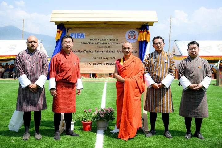 Inauguration Of The New Artificial Turf Pitch At Dagapela