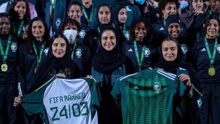 Saudi Arabia listed for the first time in the FIFA/Coca-Cola Women’s World Ranking