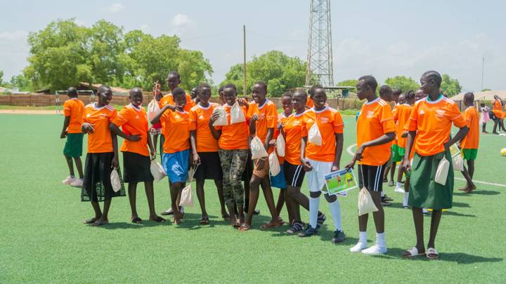 JUBA, SOUTH SUDAN - MAY 18: A general view during the FIFA Women’s Football Development Workshop on May 18, 2022 in Juba, South Sudan. (Photo by After Dawn Media/FIFA)