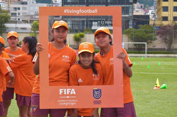 Women’s Football Campaign in Quito, Ecuador