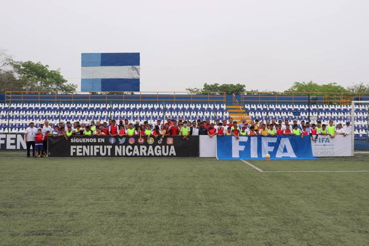 Football for Schools kicks off in Nicaragua