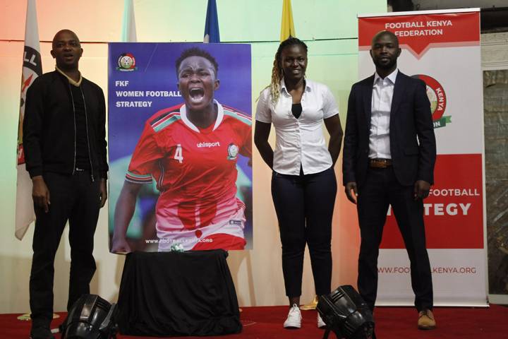 Kenya strategy launch. President Mwendwa, GS and Doreen Nabwire