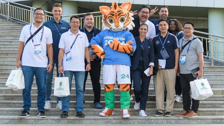 TASHKENT, UZBEKISTAN - OCTOBER 06: Observer programme at the FIFA Futsal World Cup Uzbekistan 2024 on October 06, 2024 in Tashkent, Uzbekistan. (Photo by Talgat Gimrano/FIFA)