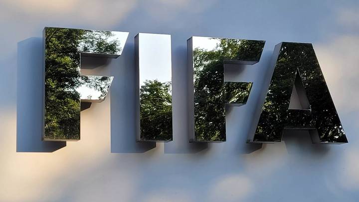 FIFA sign at the Home of FIFA