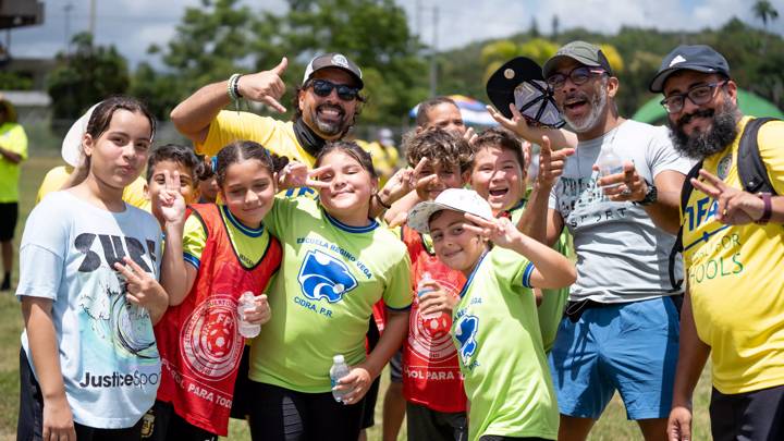 FIFA Football for Schools workshop in Cayey, Puerto Rico