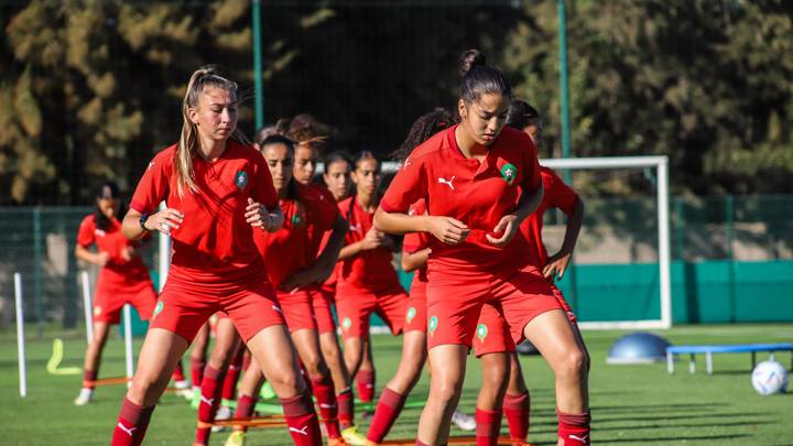 RABAT, MOROCCO - SEPTEMBER 27: A view of the players during FIFA Forward Morocco on September 27, 2022 in Rabat, Morocco. (Photo by Musie Girmay - FIFA/FIFA via APO)