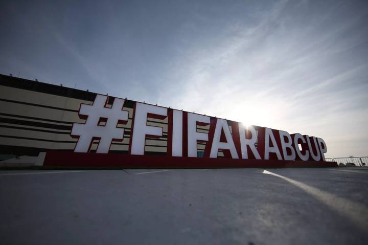 The FIFA Arab Cup hashtag