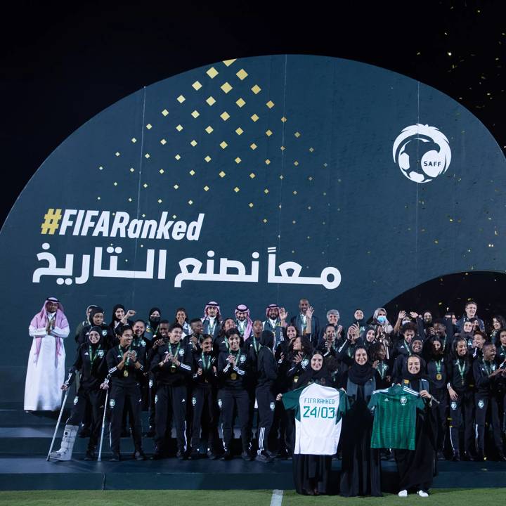 The Saudi Arabia women’s national team are making history once more. The team have entered the FIFA/Coca-Cola Women’s World Ranking for the first time.