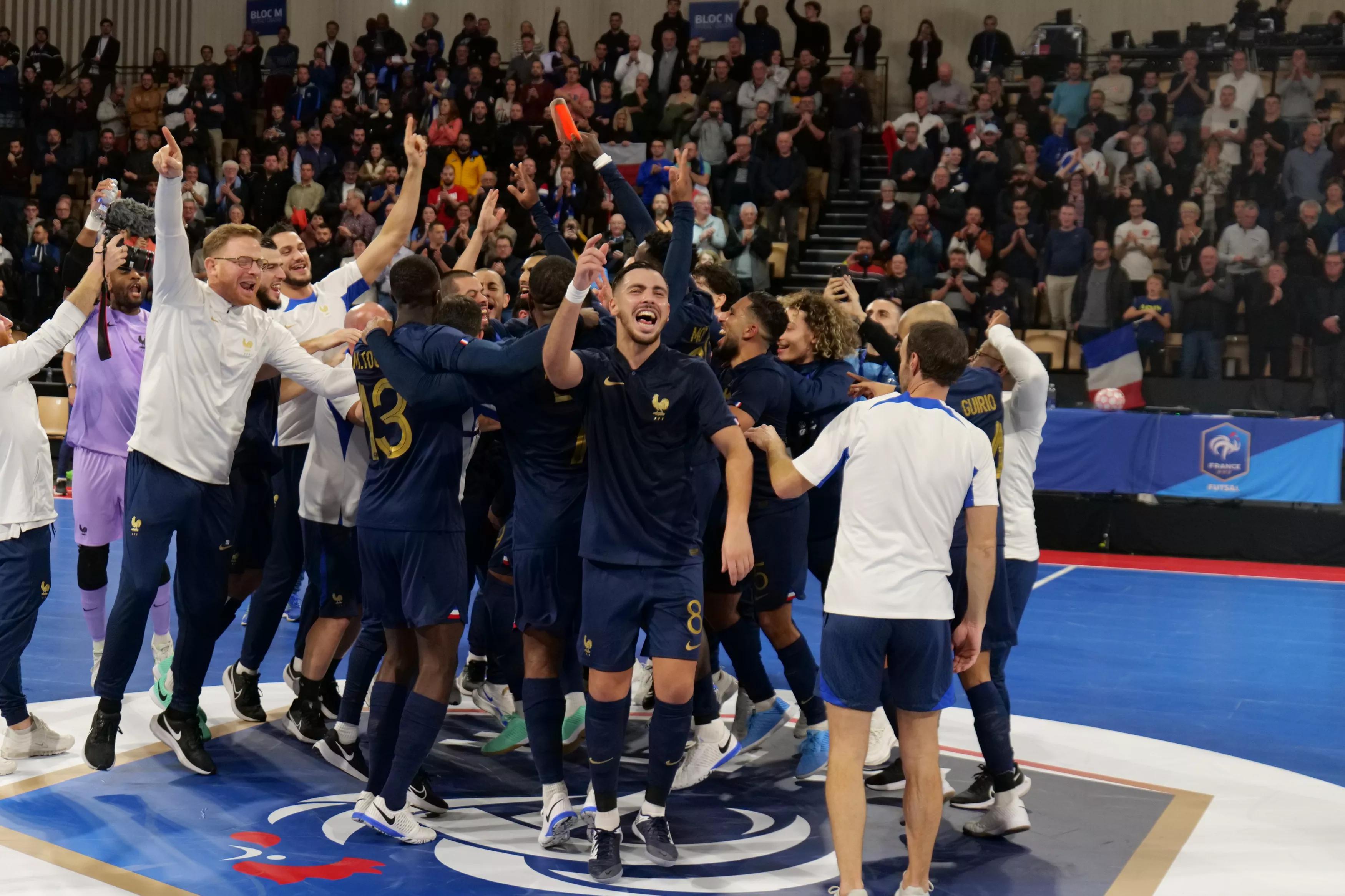 France qualify for first FIFA Futsal World Cup Uzbekistan 2024