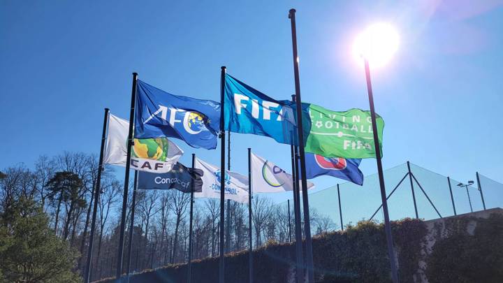 Flags at the Home of FIFA