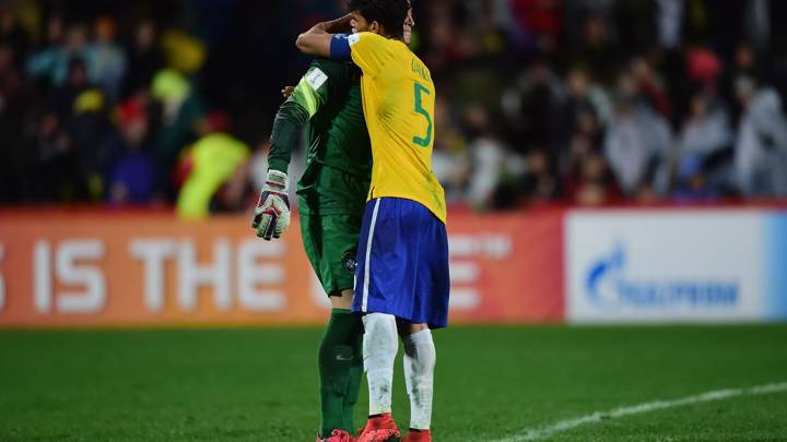 Dejection for Marlon and Danilo of Brazil 