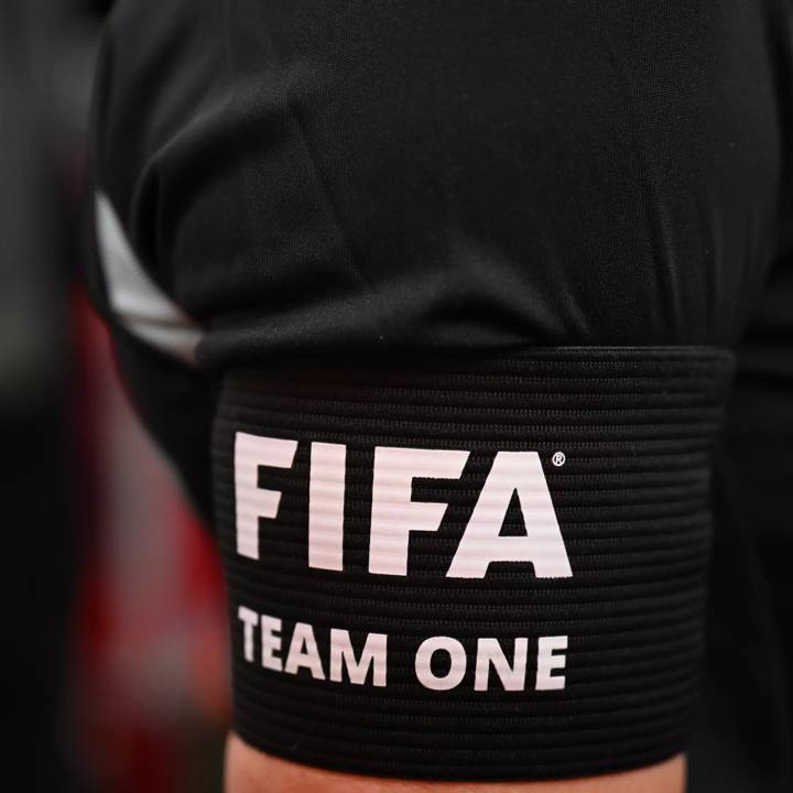 AUCKLAND, NEW ZEALAND - AUGUST 05: FIFA Team One armband during the FIFA Women's World Cup Australia & New Zealand 2023 Round of 16 match between Switzerland and Spain at Eden Park on August 05, 2023 in Auckland / Tāmaki Makaurau, New Zealand. (Photo by Hannah Peters - FIFA/FIFA via Getty Images)