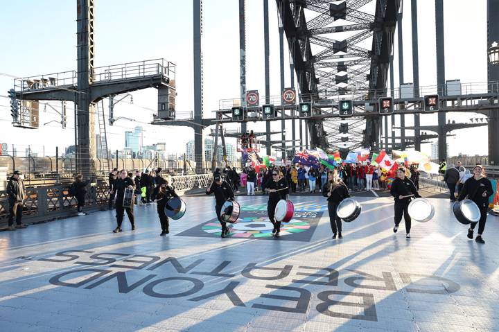 FIFA Women's World Cup 2023 Sydney Harbour Bridge Unity Celebration