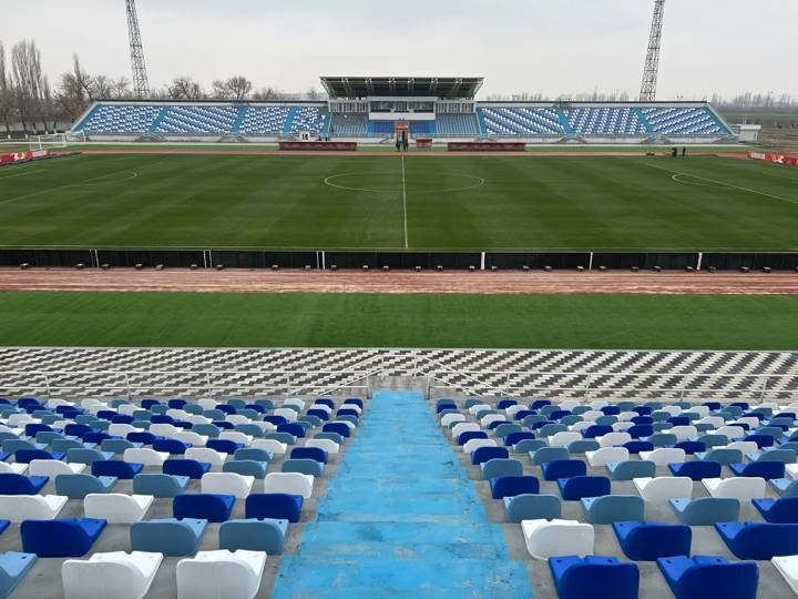 Modernisation of Uzbekistan by funding the construction of pitches and the renovation of the stadium and stands at the UFA Technical Centre in Tashkent thanks to FIFA Forward Programme